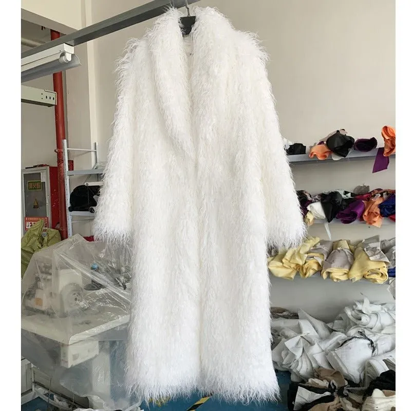 Pre Order:  Soft Long Faux Fur Coat - @phenomenalkat