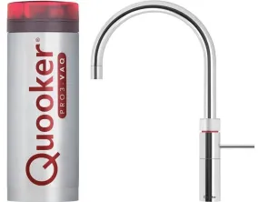 Quooker Fusion Round PRO3 Chrome 3 in 1 Boiling Water Tap with 3 Liters Tank