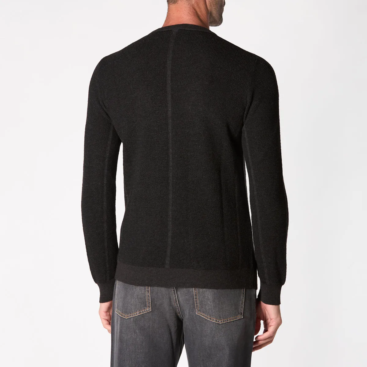 ROBERTO COLLINA SWEATER RA07001 09 BLACK