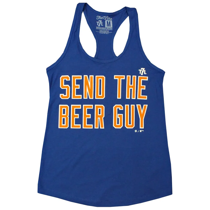 SEND THE BEER GUY ladies tank