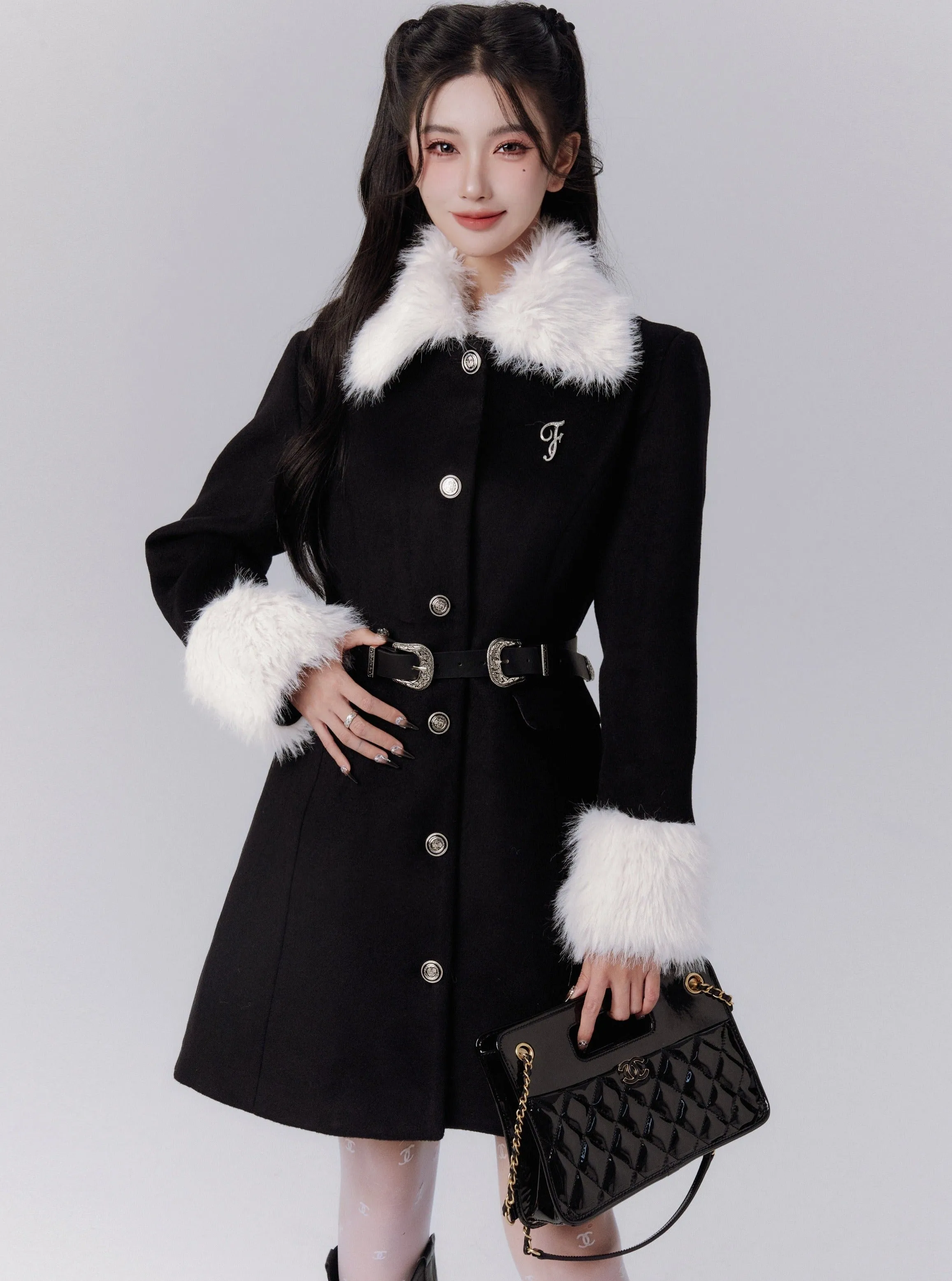 Snow Princess Fur Coat