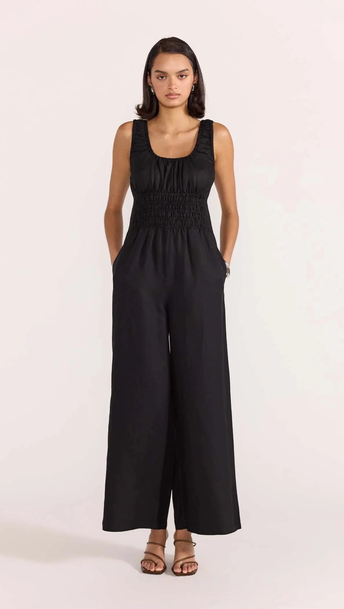 STAPLE THE LABEL Amana Jumpsuit Black