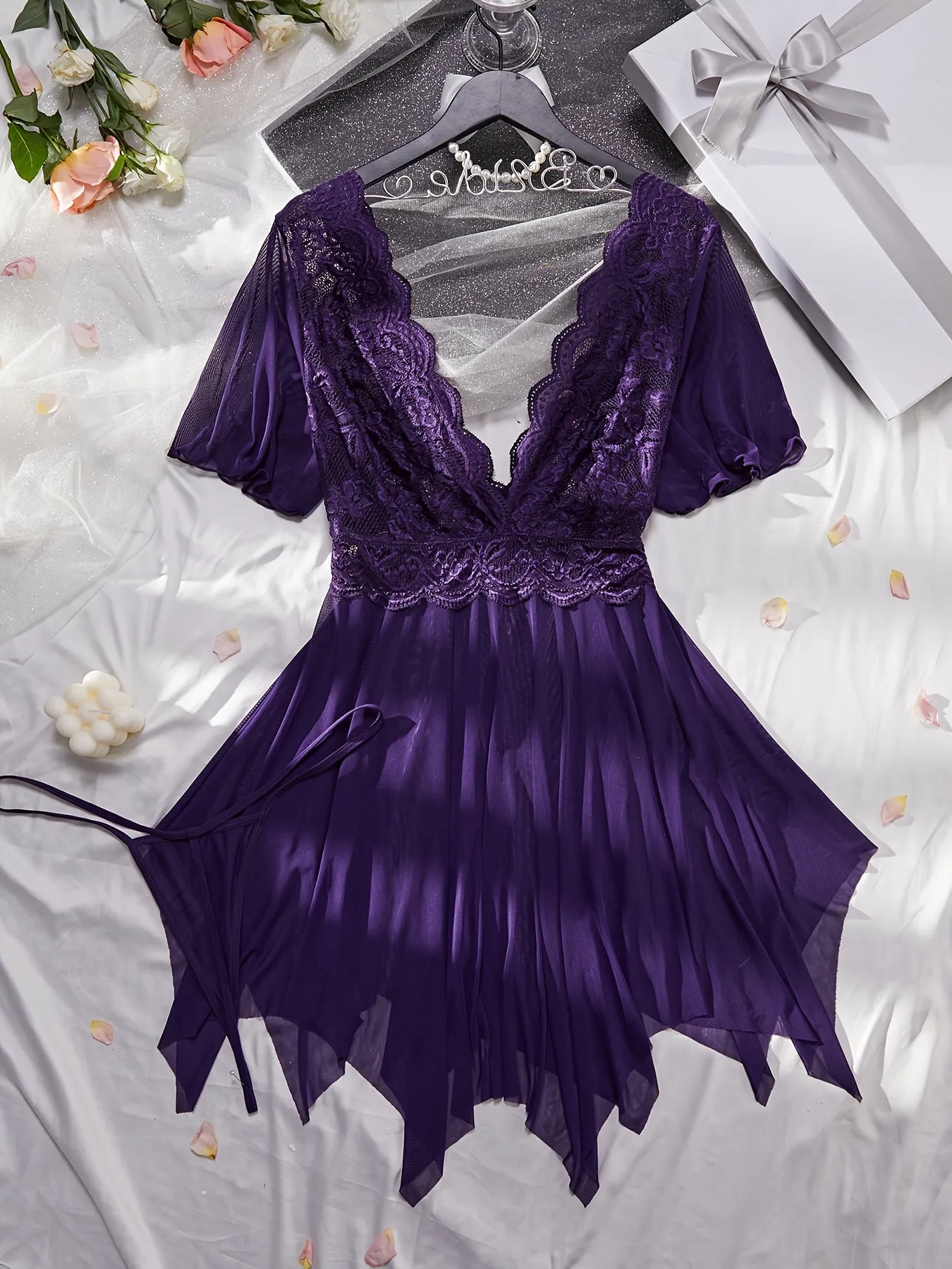 Sultry Sophistication Women's Sexy Lingerie Dress Set