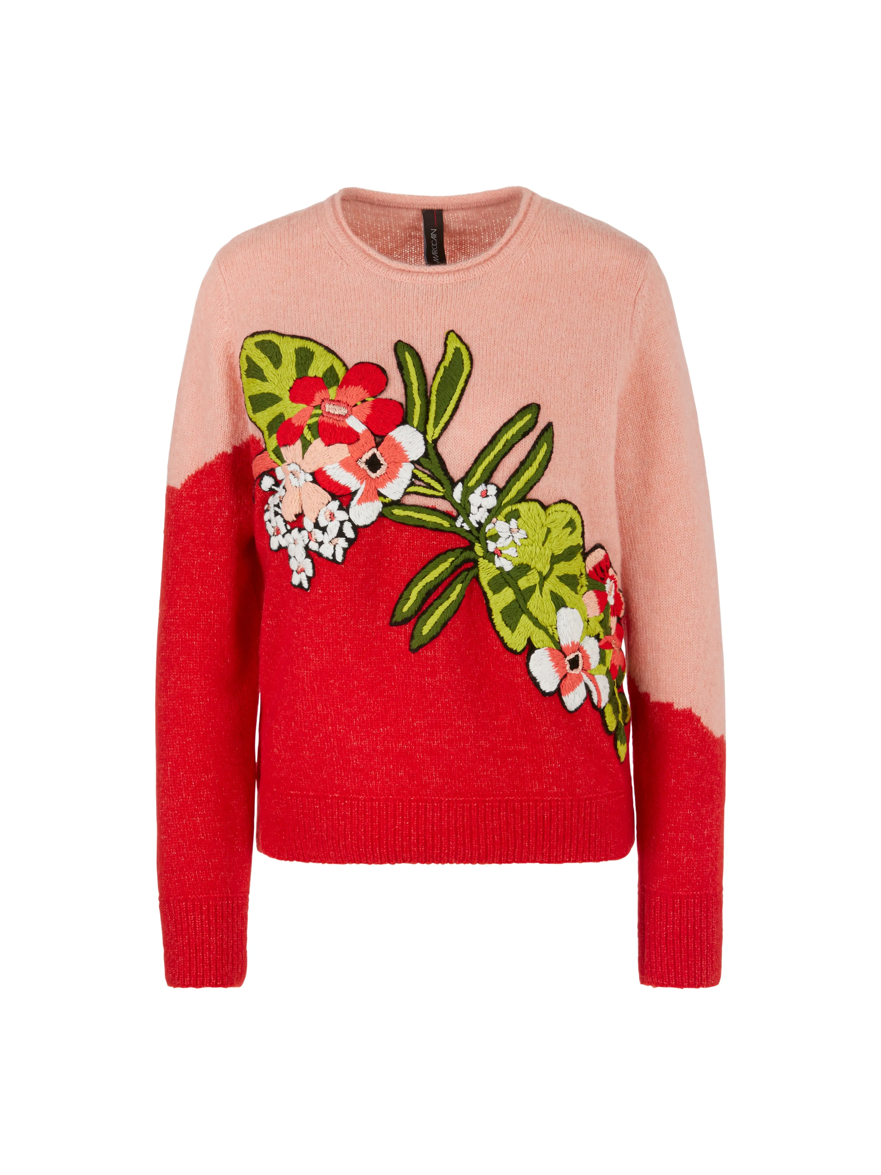 Sweater - Red/Pink/Floral