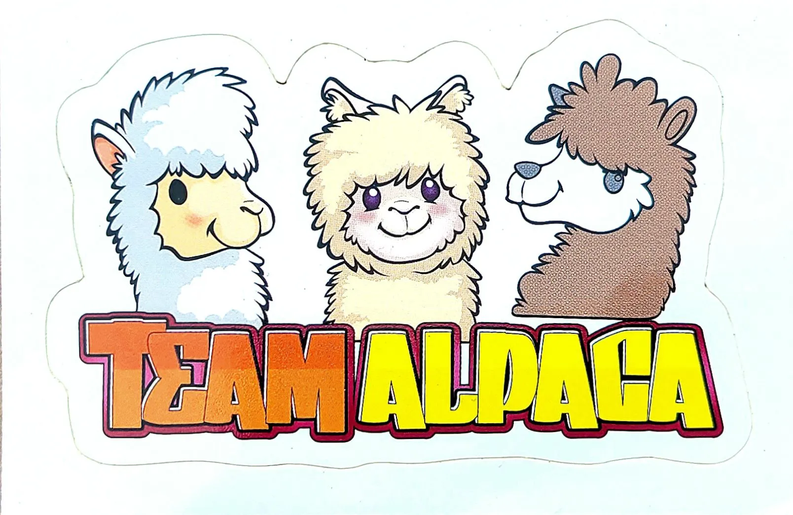 Team Alpaca Sticker