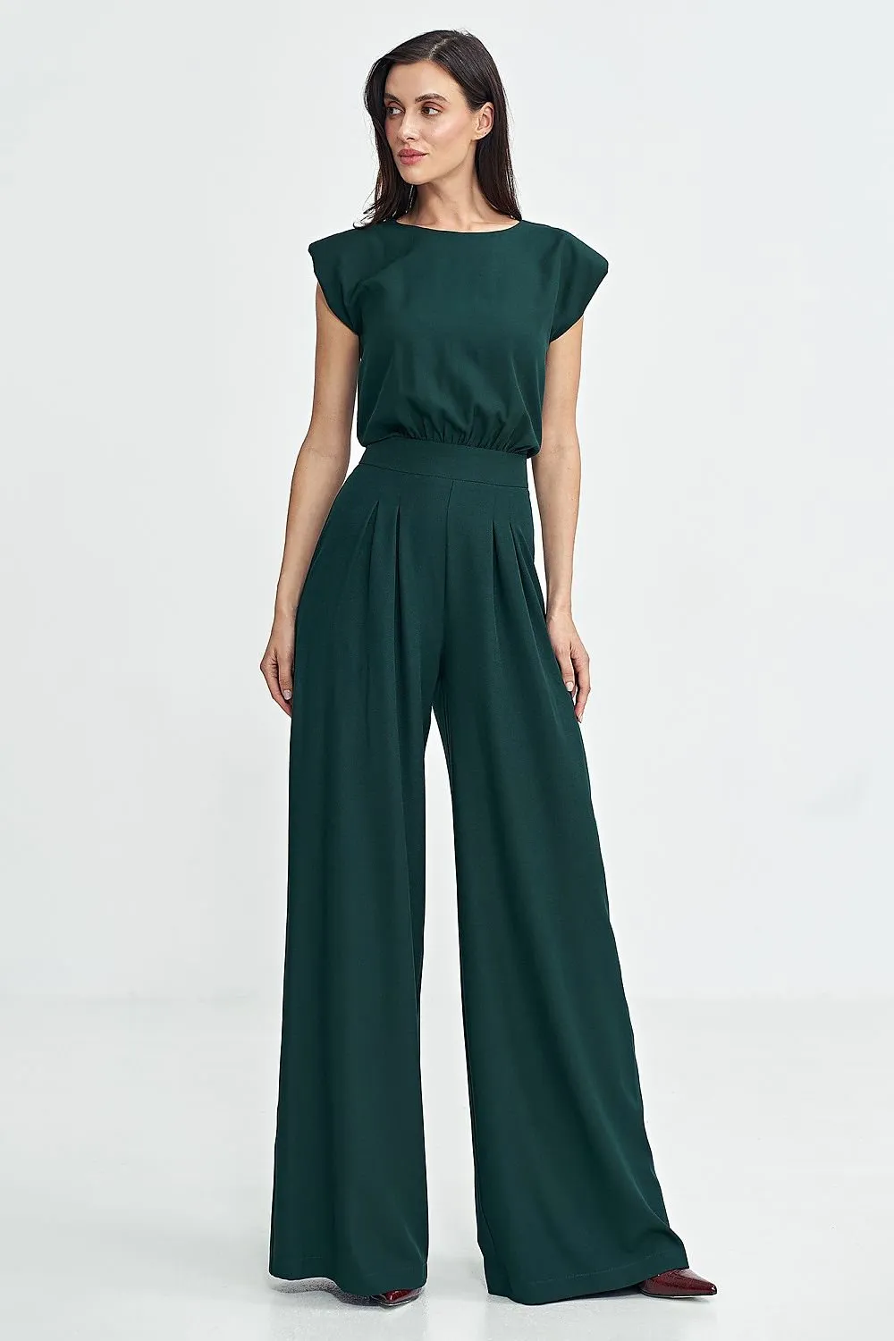 TEEK - Silhouette Hidden Zip Jumpsuit