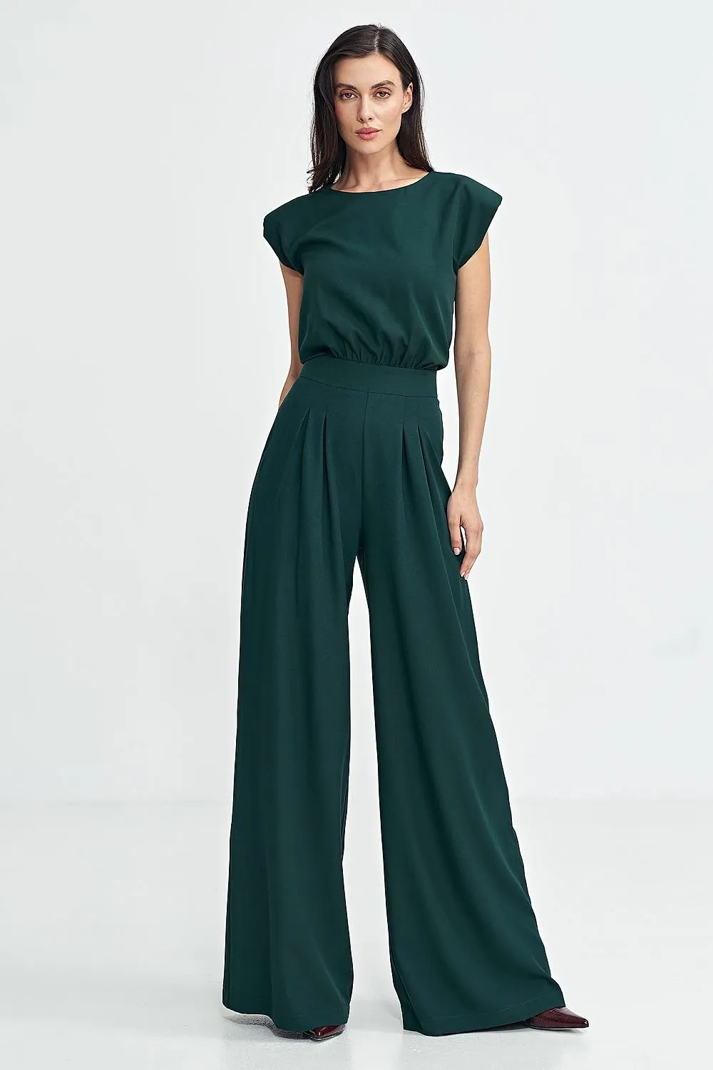 TEEK - Silhouette Hidden Zip Jumpsuit