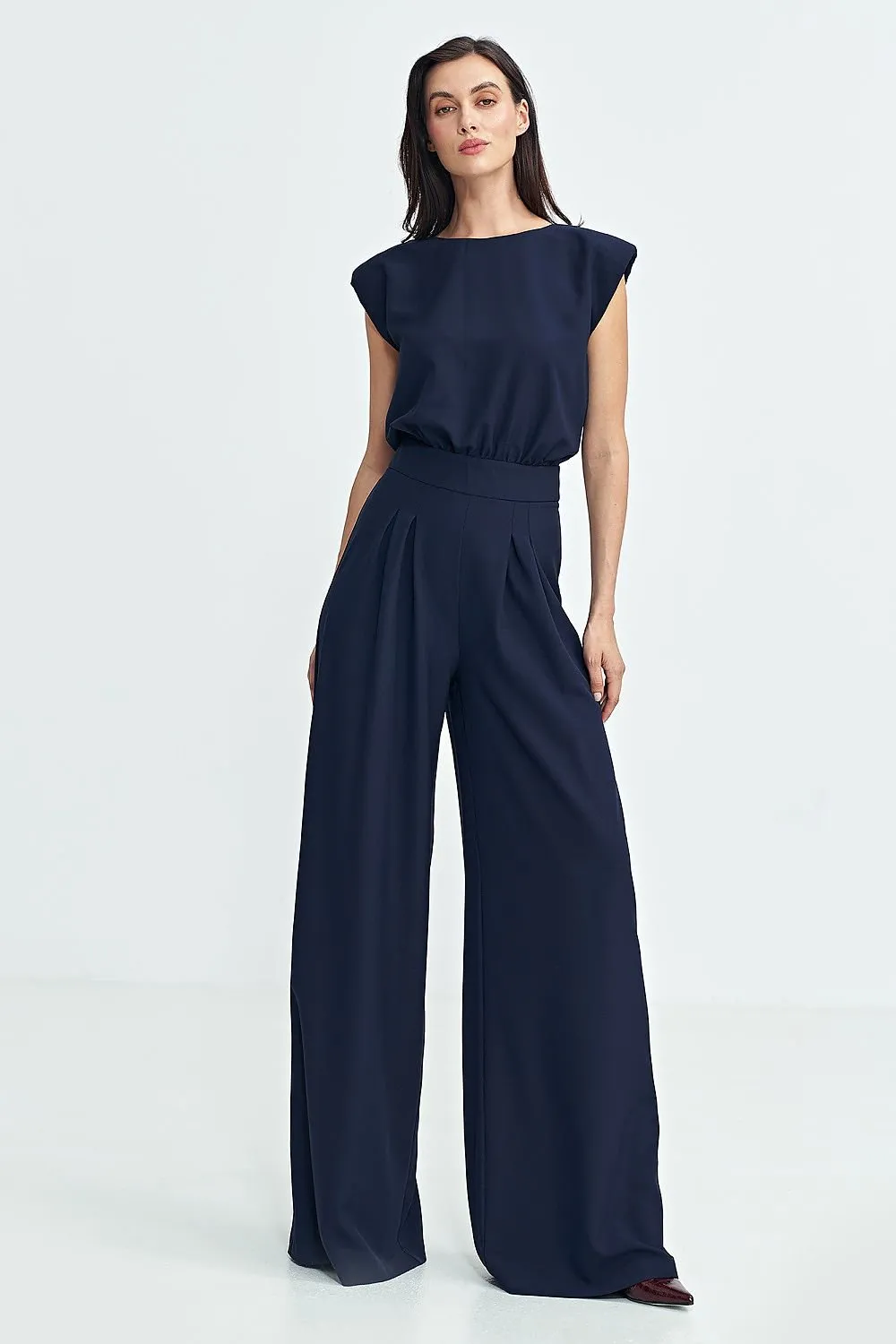 TEEK - Silhouette Hidden Zip Jumpsuit