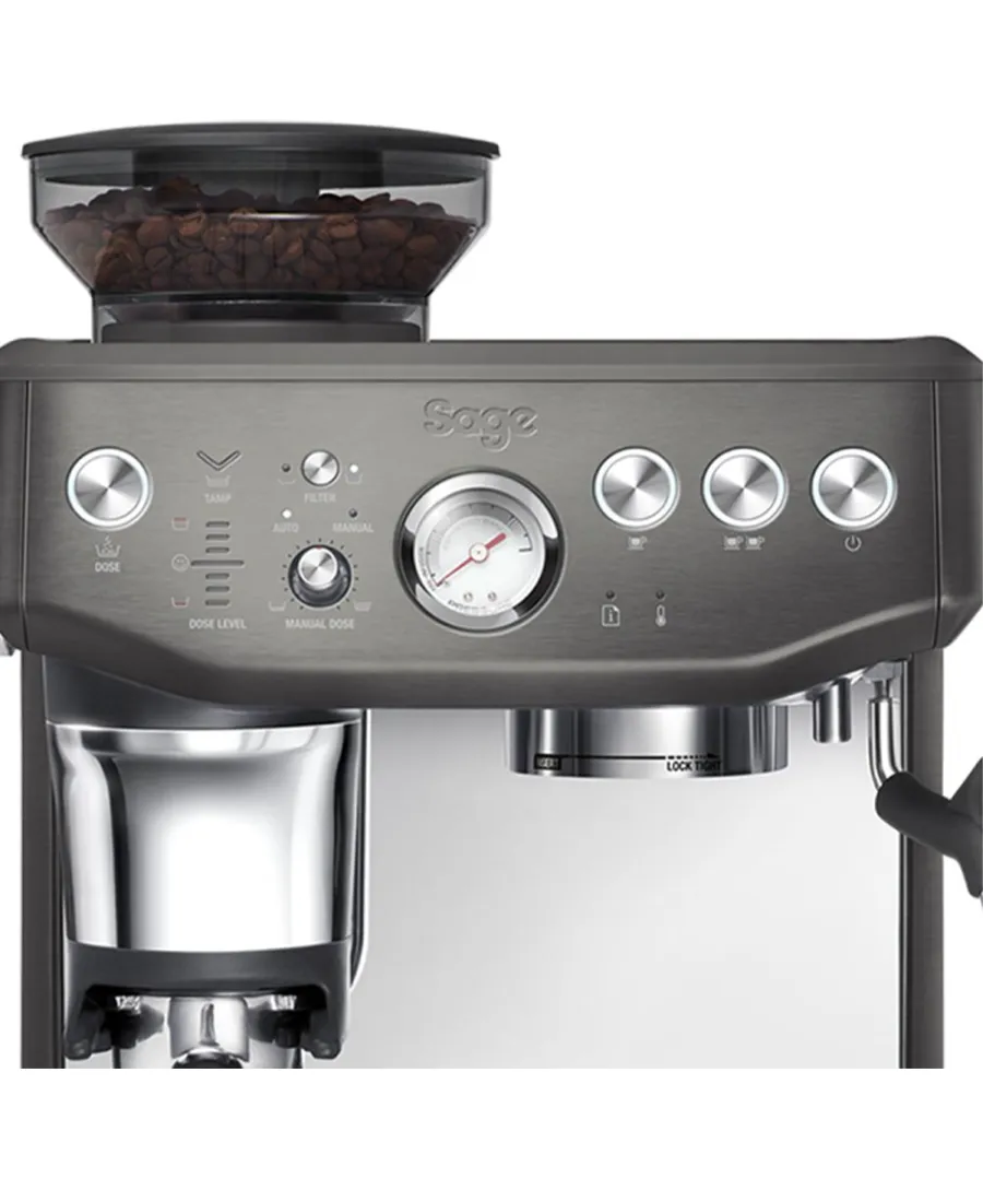 The Barista Express Espresso Impress | Black Stainless Steel