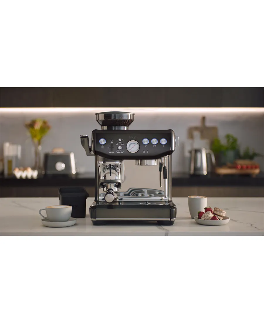 The Barista Express Espresso Impress | Black Stainless Steel