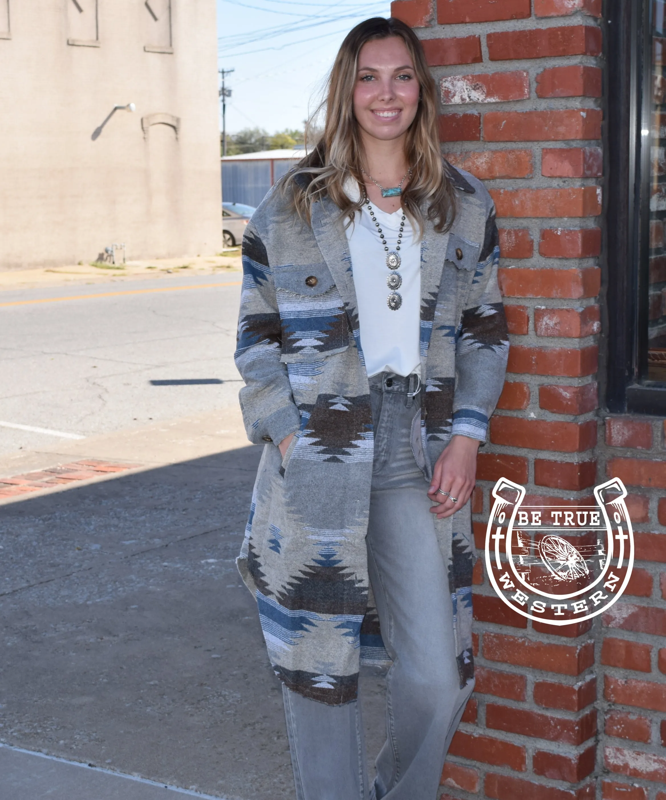 The Bella Aztec Shacket