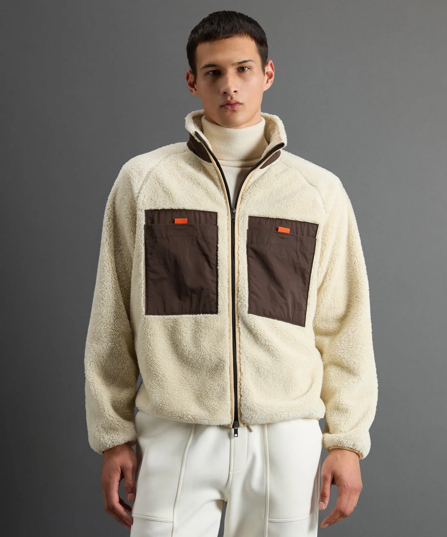 Todd Snyder X Woolrich Sherpa Full-Zip