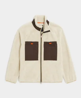 Todd Snyder X Woolrich Sherpa Full-Zip