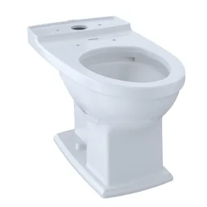 TOTO CT494CEFG#01 Connelly Universal Height Elongated Toilet Bowl with CeFiONtect, Cotton White