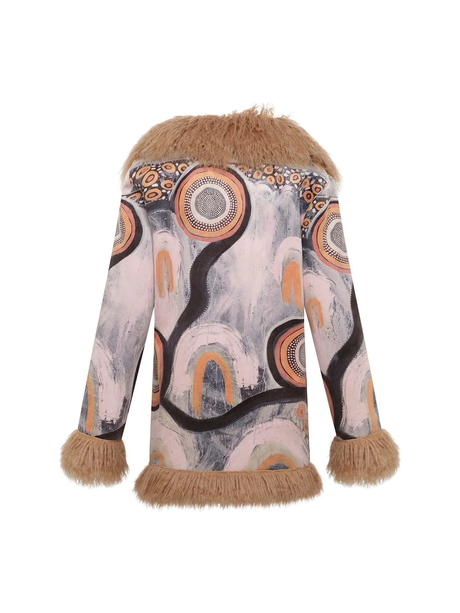 UNREAL FUR Womens Yawarr Coat - Giirwaa