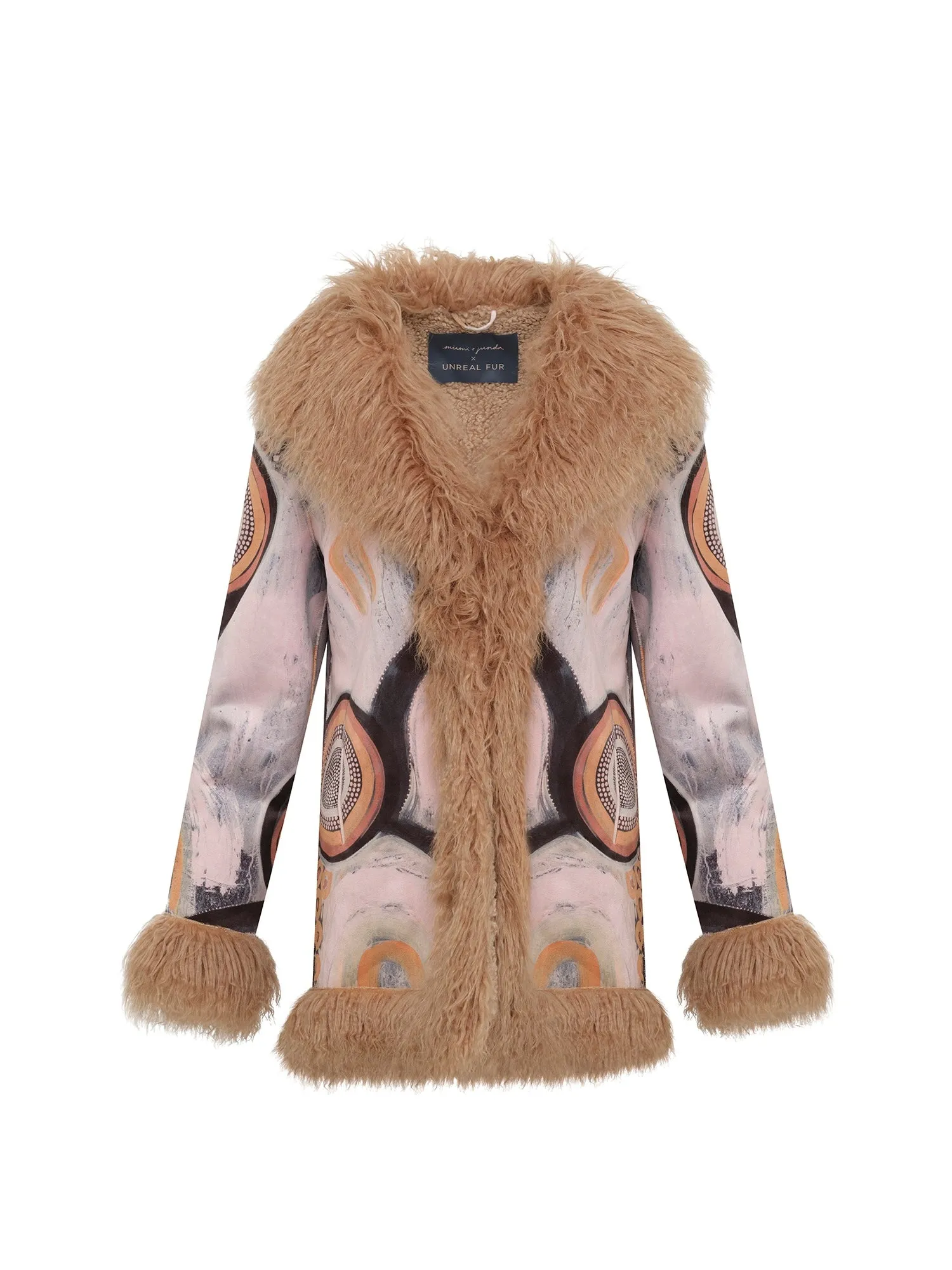 UNREAL FUR Womens Yawarr Coat - Giirwaa