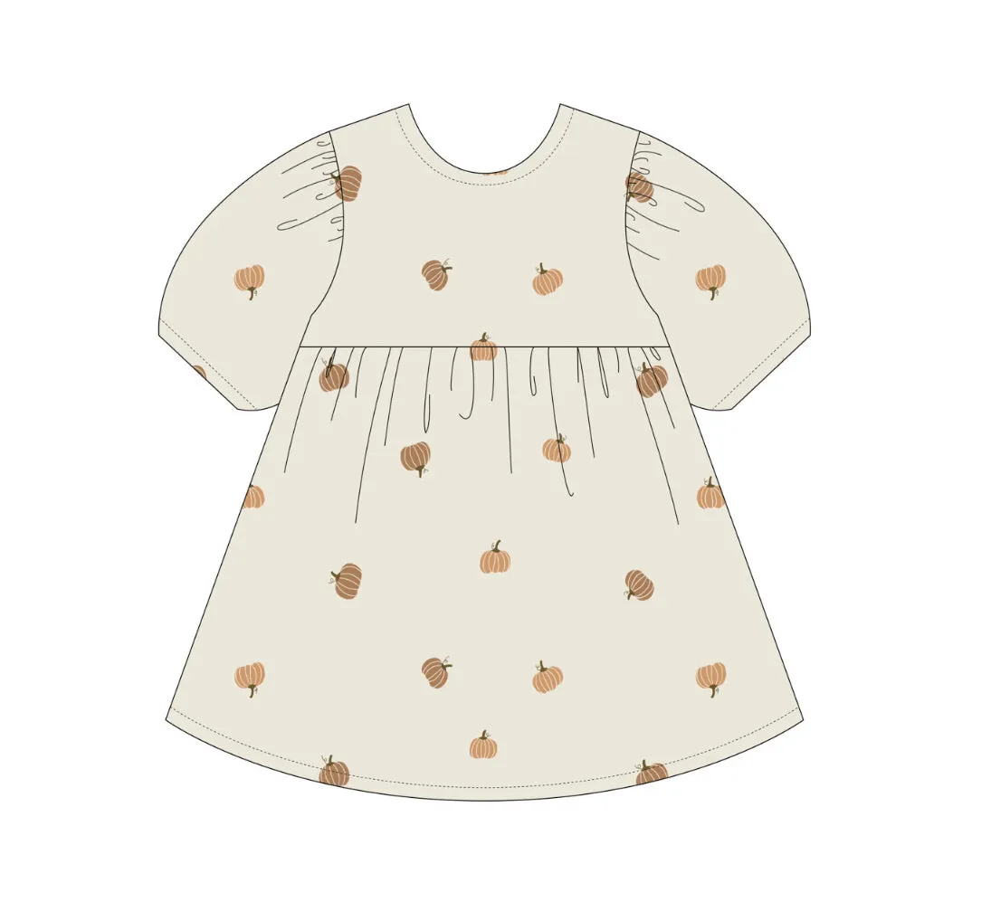 WAFFLE BABYDOLL DRESS || PUMPKINS