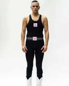 WALTER VAN BEIRENDONCK Jock Tank Black SS23