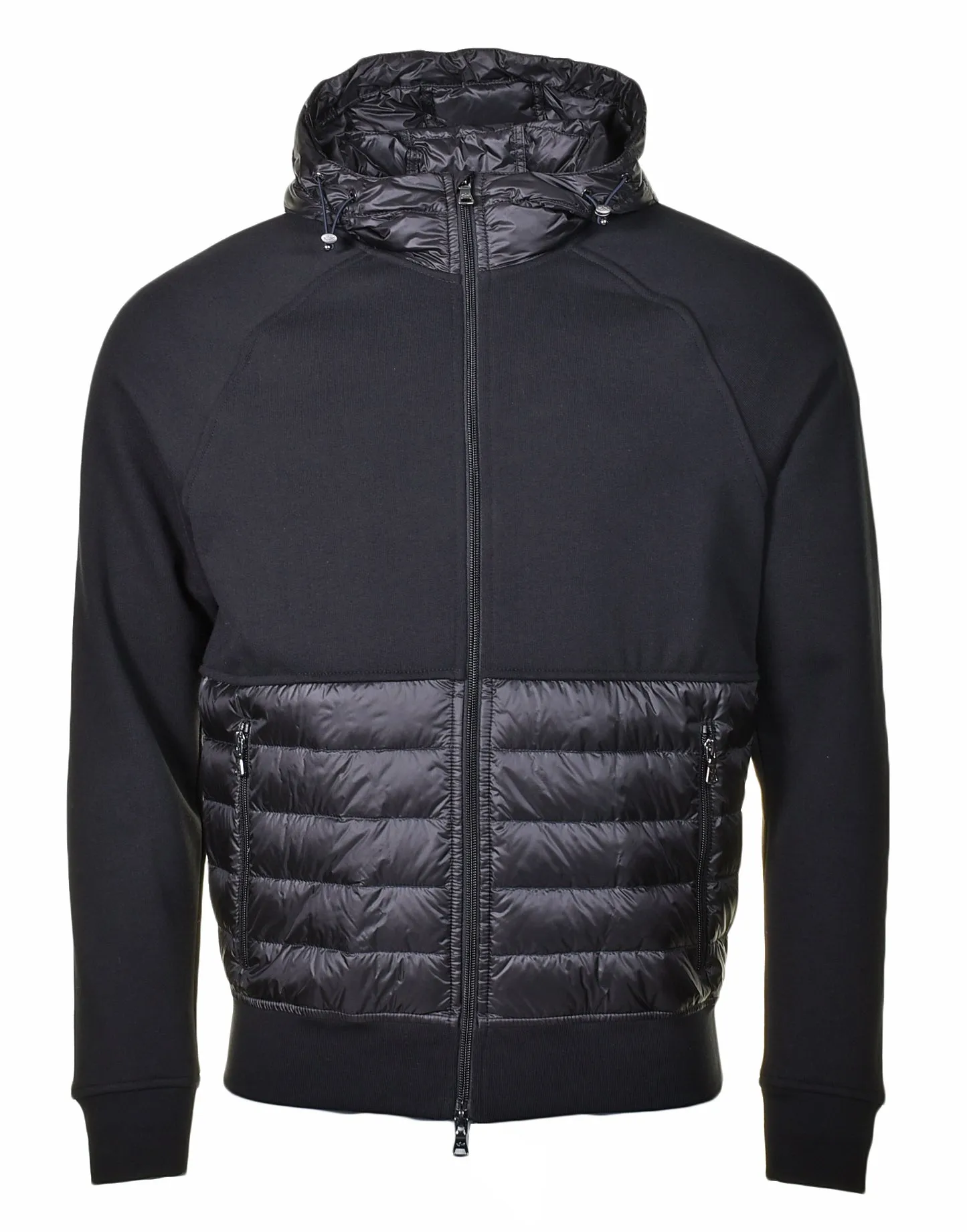 Winter Fleece Hybrid Hoody Black